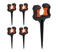 Relaxdays Support pour tuyau en lot de 5