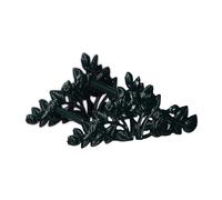 Relaxdays Support pour Le Tuyau d’arrosage, Design Antique, avec Roses, Fonte de Fer, HLP : 13x27x15,5 cm, Vert foncé