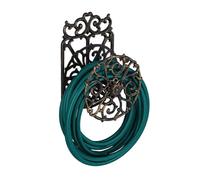 Relaxdays Support Tuyau d’arrosage, Design Antique, pivotant, en Fonte de Fer, HlP 34x23x18cm; Choix de Couleurs