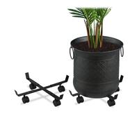 Relaxdays Support roulant extensible pour plantes