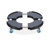 Relaxdays Support sur roues à plantes extensible