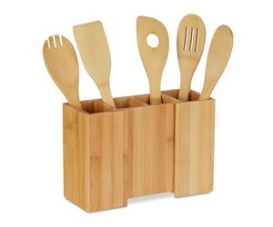 Relaxdays Support ustensiles de cuisine à cuillère