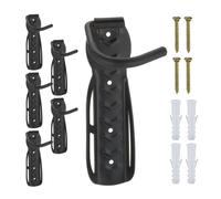 Relaxdays Support vélo mural en lot de 6