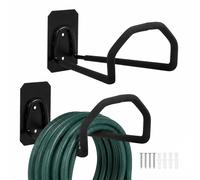 Relaxdays Supports muraux pour tuyaux, x2