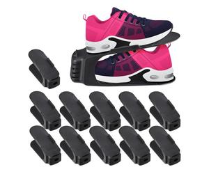 Relaxdays Supports pour chaussures en lot de 120