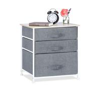 Relaxdays Système d’étagère avec tiroirs