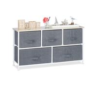 Relaxdays Système d’étagère avec tiroirs