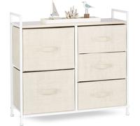 relaxdays Système d'étagères diverses variantes beige