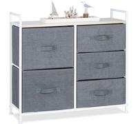 relaxdays Système d'étagères diverses variantes gris