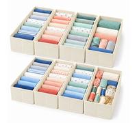 Relaxdays Système rangement tiroirs 8 pièces