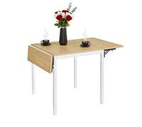 Relaxdays Table à manger pliante 2-4 personnes