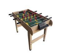 Relaxdays Table baby-foot aspect bois