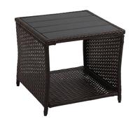 Relaxdays Table balcon polyrattan