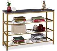 relaxdays Table console imitation marbre