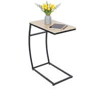 Relaxdays Table d'appoint en forme de C