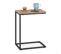 Relaxdays Table d'appoint en forme de C