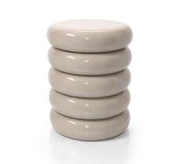 Relaxdays Table d'appoint & tabouret Bubble-Design