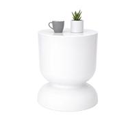 Relaxdays Table d'appoint & tabouret sablier