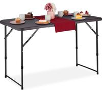 relaxdays Table de camping pliante