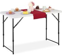 relaxdays Table de camping pliante