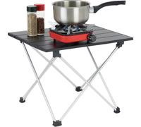 relaxdays Table de camping pliante en aluminium