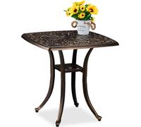 relaxdays Table de jardin d'angle vintage