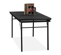 Relaxdays Table de jardin extensible 8 personnes