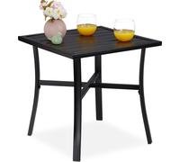 Table de jardin 60 kg table de balcon table carrée extérieure légère 5,2 kg
