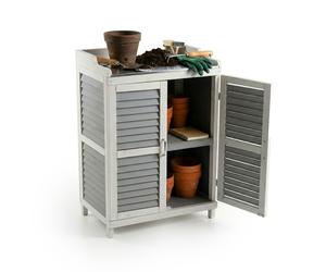 Relaxdays Table de rempotage avec meuble