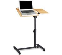 relaxdays Table pour ordinateur portable avec tapis de souris réglable