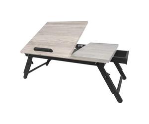 Relaxdays Table réglable pour ordinateur portable