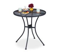 Relaxdays Table ronde de jardin