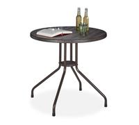 Relaxdays Table ronde de jardin