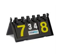 Relaxdays Tableau de score tannis de table tableau de points 29 points 7 manches tournois écoles ping pong compétitiontennis de table, noir