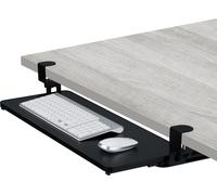 relaxdays Tablette clavier extensible à pincer