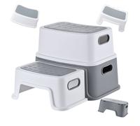 Relaxdays Tabouret 2 marches pour enfant