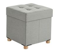 Relaxdays Tabouret avec rangement