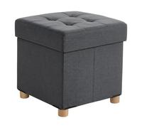 Relaxdays Tabouret avec rangement