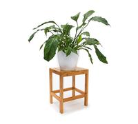 Relaxdays Tabouret bambou support plantes
