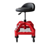 Relaxdays Tabouret d'atelier réglable avec dossier