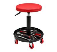 Relaxdays Tabouret d'atelier réglable, rangement