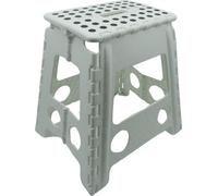 Relaxdays Tabouret pliant XL jusqu'à 120kg Tabouret d'assise Tabouret de pied Tabouret marchepied