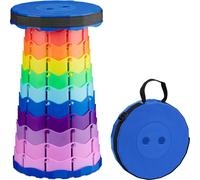 relaxdays Tabouret télescopique de camping