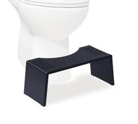 Relaxdays Tabouret WC pliable bambou