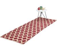 relaxdays Tapis coton 80 x 200 cm