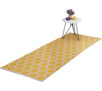 relaxdays Tapis coton 80 x 200 cm