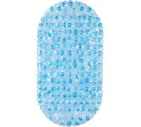 relaxdays Tapis de baignoire aspect pierre multicolore