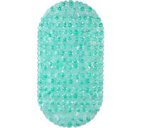 relaxdays Tapis de baignoire aspect pierre multicolore