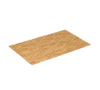 Relaxdays Tapis de bain en bambou
