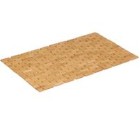 relaxdays Tapis de bain pliable en bambou